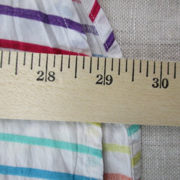 Zegna Sport Shirt Mens M Multi Striped Classic Long Sleeve Collared Button Down - Picture 6 of 8